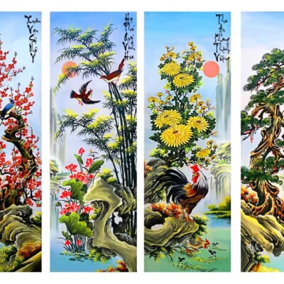 Tranh Tứ Qúy