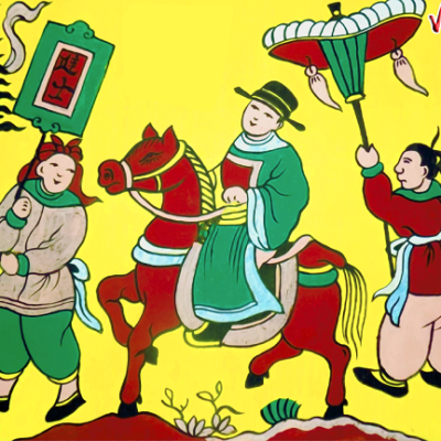 Tranh Vinh Quy Bái Tổ