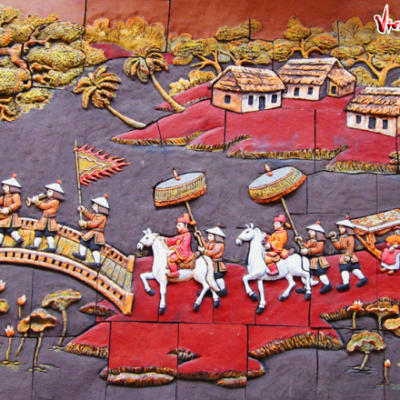 Tranh Vinh Quy Bái Tổ