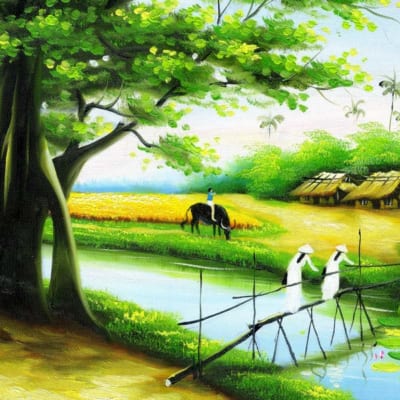 Tranh Đồng Quê
